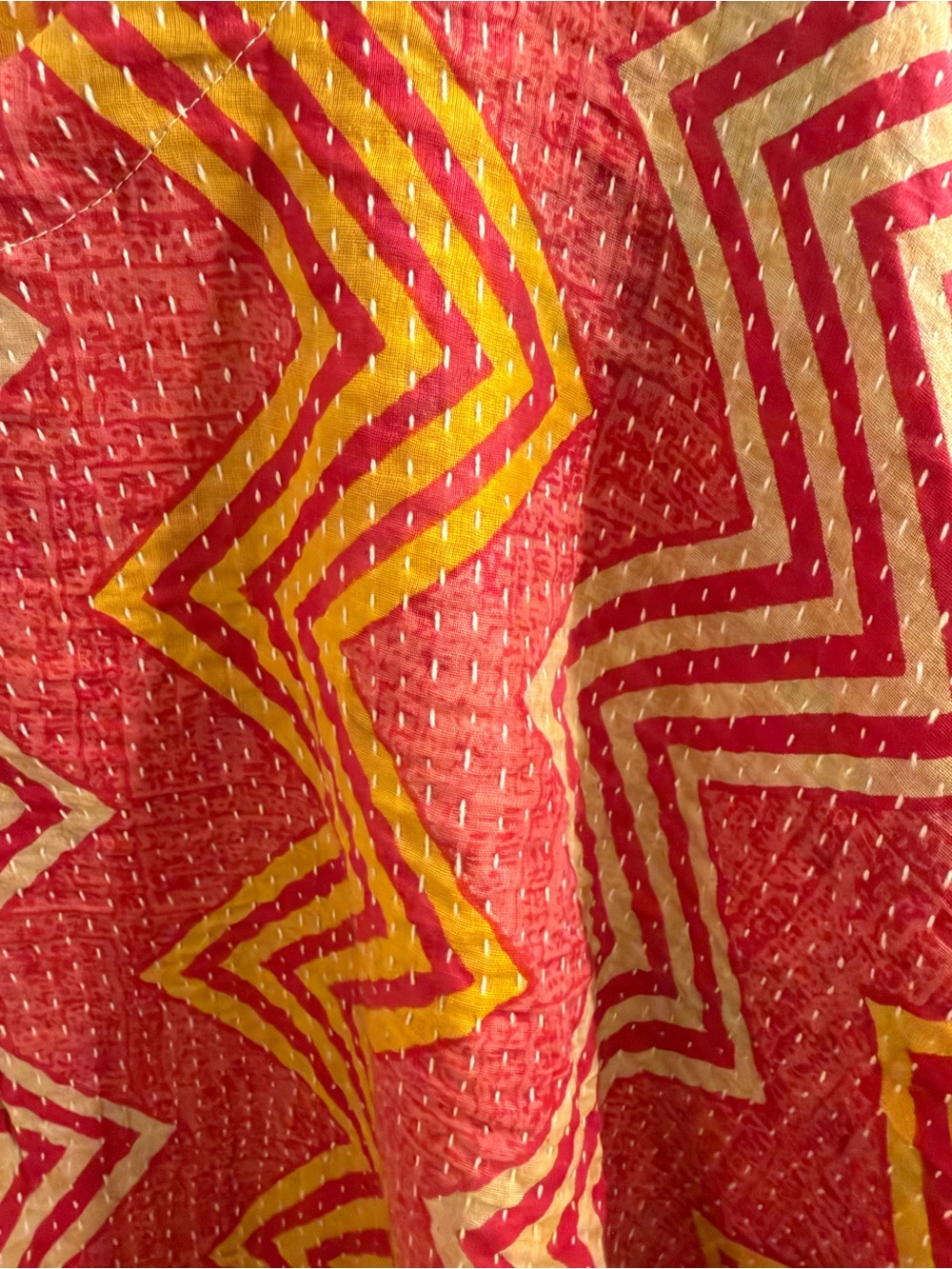 Reversible Kantha Top - Picture 5 of 12